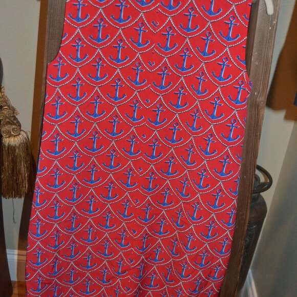 Talbots Size 8P dress with Anchors - Picture 2 of 4